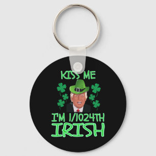 Kiss Me I'm 11024th Irish Shirt St Patrick's Day T Key Ring