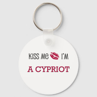 Kiss Me I'm A CYPRIOT Key Ring