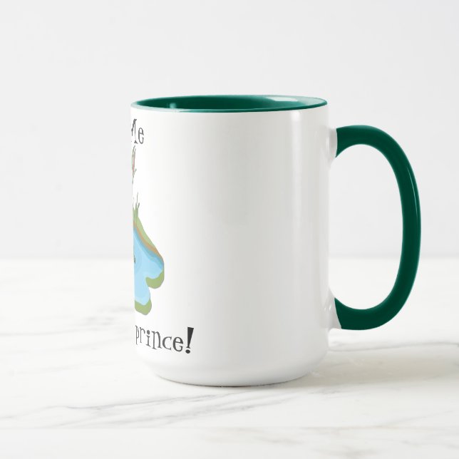 Kiss Me I'm a Frog Prince Mug (Right)