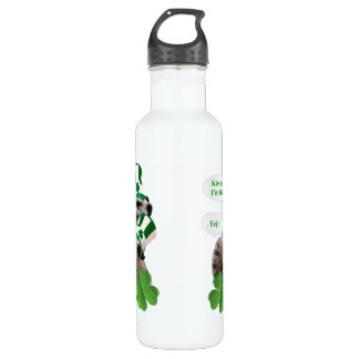 Kiss me I'm a Irish meerkat design 710 Ml Water Bottle