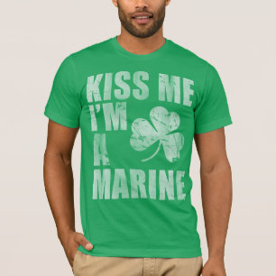 Kiss Me I'm A Marine T-Shirt