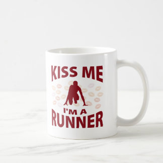 Kiss Me I'm A Runner Coffee Mug