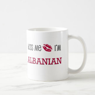 Kiss Me I'm ALBANIAN Coffee Mug