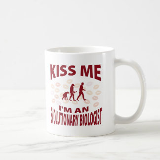 Kiss Me I'm An Evolutionary Biologist Coffee Mug