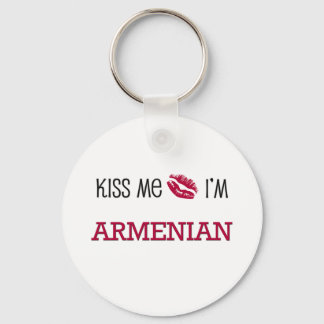 Kiss Me I'm ARMENIAN Key Ring