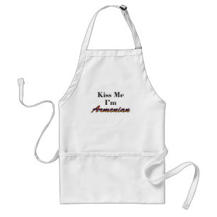 Kiss Me I'm Armenian Standard Apron