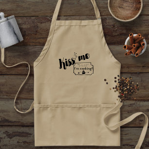Kiss me, I'm cooking Standard Apron