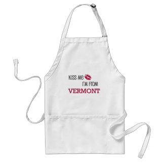 Kiss Me I'm From VERMONT Standard Apron