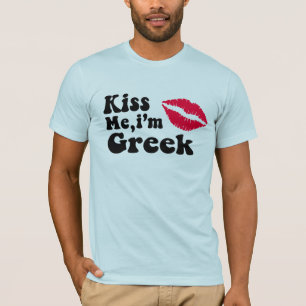 Kiss me Im Greek T-Shirt