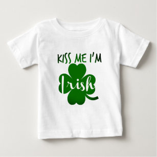 kiss me im irish baby T-Shirt