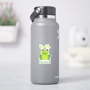 Kiss Me I'm Irish Green Frog  St.Patrick's Day