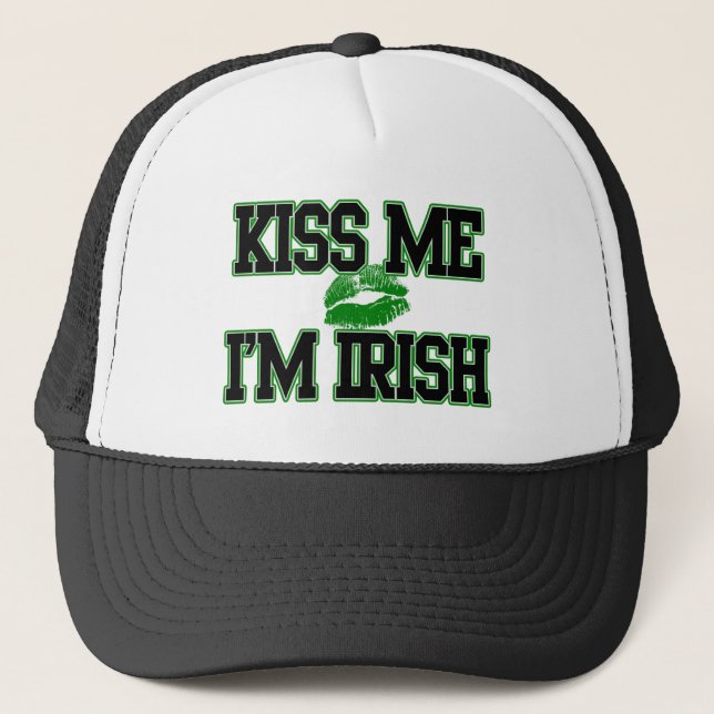 Kiss Me I'm Irish Hat (Front)
