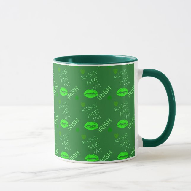 Kiss Me Im Irish Mug (Right)