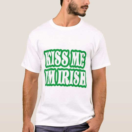 Kiss Me I'm Irish Ringer T-shirt