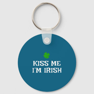 Kiss Me I'm Irish St. Patrick's Day Irish Funny Ir Key Ring