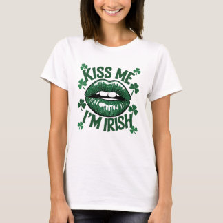 Kiss me I'm Irish St Patrick's Day T-Shirt