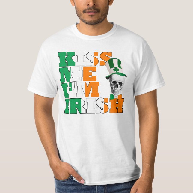 Kiss me I'm Irish T-Shirt (Front)