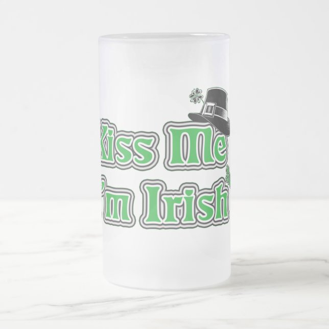 Kiss Me I'm Irish Today Mugs (Center)