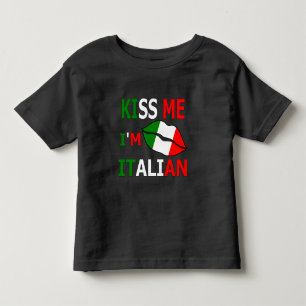 Kiss Me I'm Italian T-Shirt Baby Bodysuit