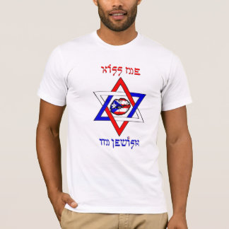 Kiss Me, I'm Jewish - Puerto Rico T-Shirt