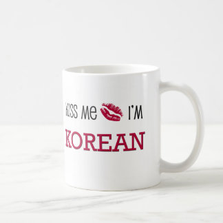 Kiss Me I'm KOREAN Coffee Mug
