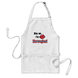 Kiss me I'm Norwegian Standard Apron