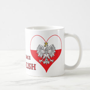 Kiss Me I'm Polish Coffee Mug