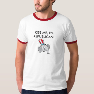 KISS ME, I'M REPUBLICAN! T-Shirt