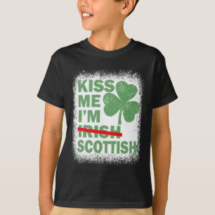 Kiss Me I'm Scottish Funny St. Patrick's Day Scott T-Shirt