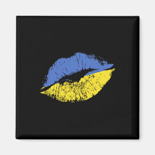 Kiss Me I'm Ukrainian! Proud Ukrainian Valentine's Magnet