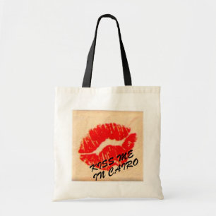 KISS ME IN CAIRO TOTE BAG