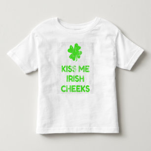 Kiss Me Irish Cheeks DS Toddler T-Shirt