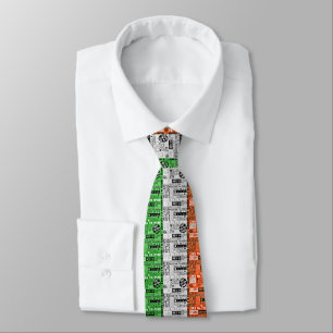Kiss Me Irish Flag Tie