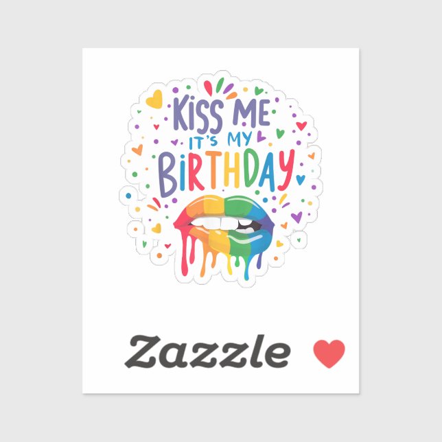 Kiss Me It's My Birthday (Sheet)
