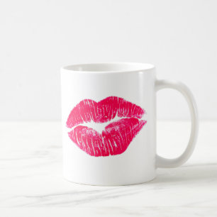 Kiss Me Lips Coffee Mug