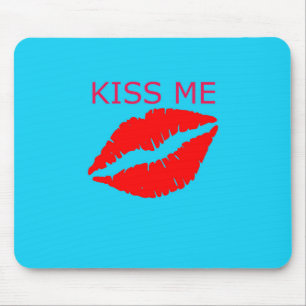 Kiss Me Mouse Mat