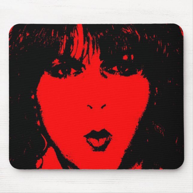 Kiss Me Mousepad (Front)