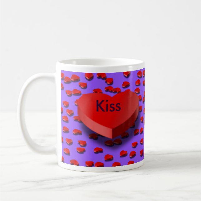 Kiss Me Mug (Left)