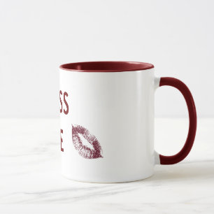 Kiss me mug