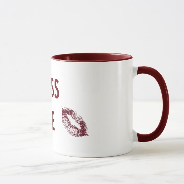 Kiss me mug (Right)