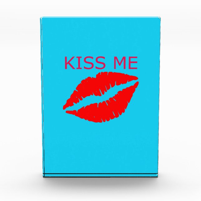 Kiss Me Photo Block (Front)