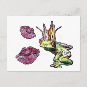 Kiss Me Postcard