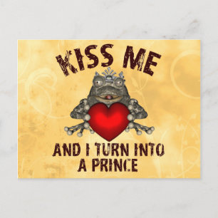 Kiss Me Postcard