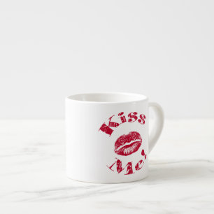 Kiss Me! Red Lips Espresso Cup