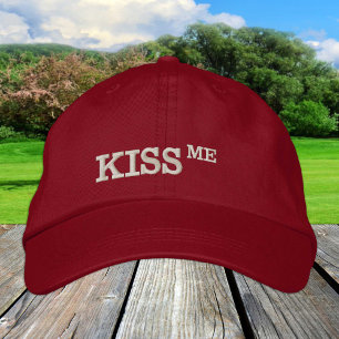 KISS ME retro Hat / Fun Party fashion baseball cap