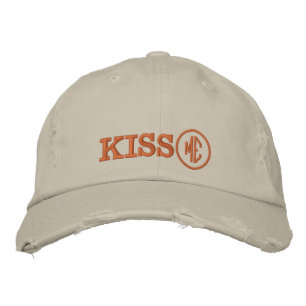 KISS ME retro Hat / Fun Party trucker cap