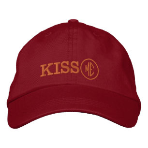 KISS ME retro Hat / Fun Party trucker cap