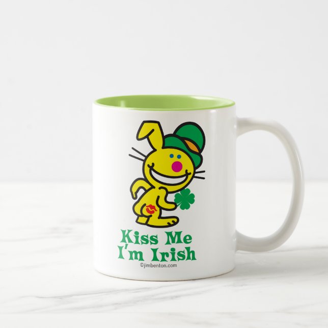 Kiss Me Two-Tone Coffee Mug (Right)