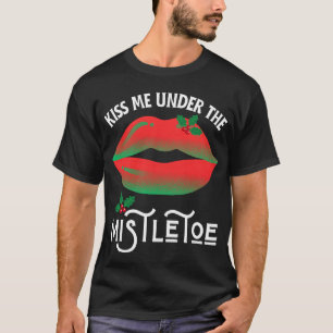 Kiss me under the mistletoe ugly Christmas sweater