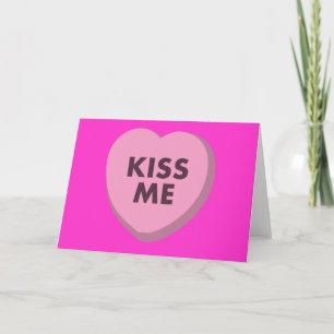 Kiss Me, Valentine's Day Holiday Card